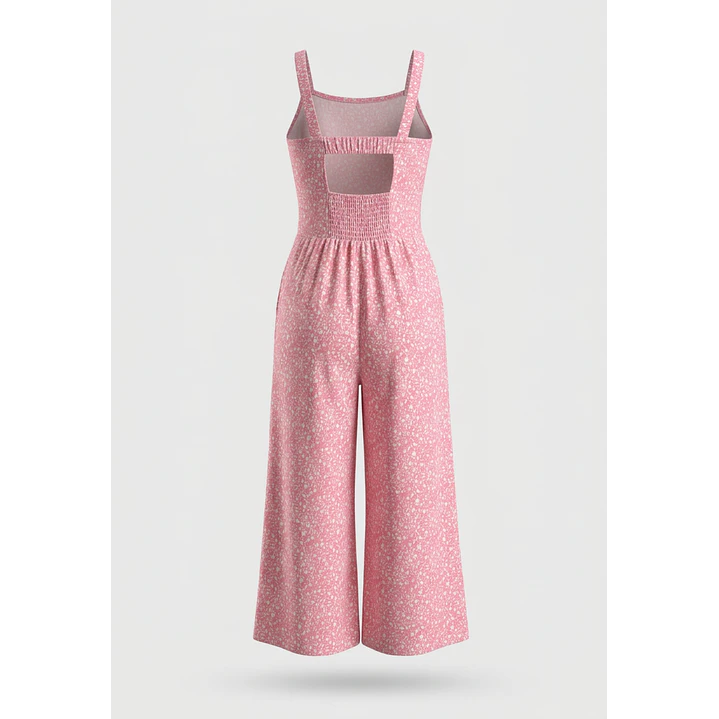 Enterito Largo Panal Niña Rosado 2