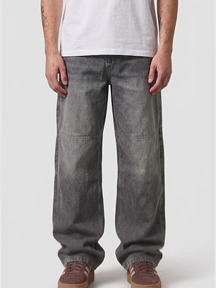 Jeans Super Baggy Hombre Gris