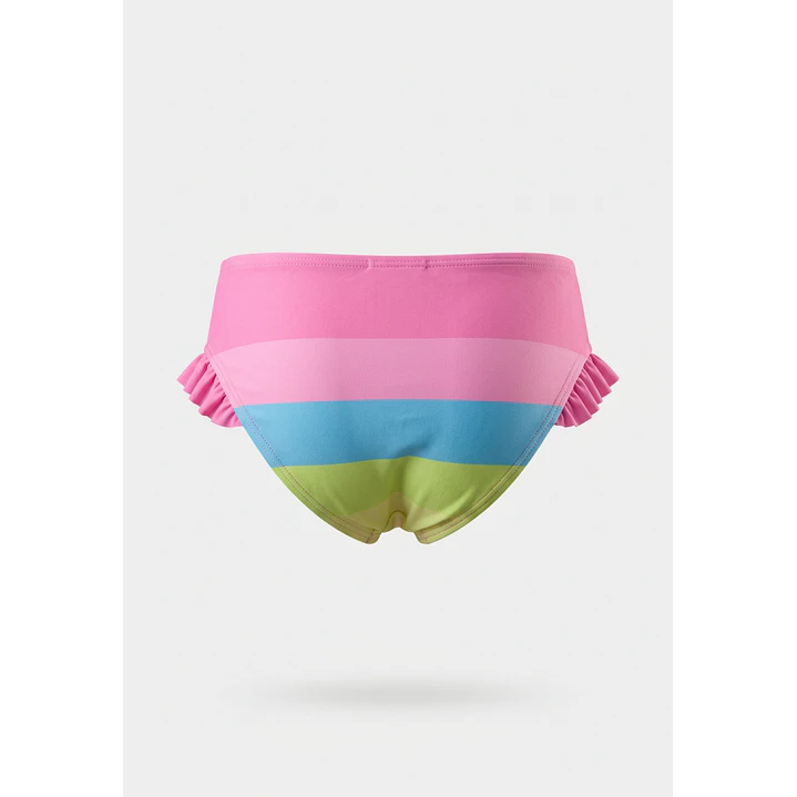 Traje Baño Bikini Unicornio Niña Rosado 4