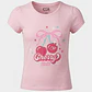 Pijama Corto Diseño Niña Rosado - Miniatura 1