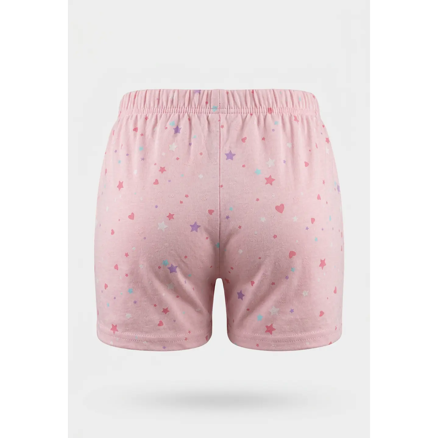 Pijama Corto Diseño Niña Celeste 4