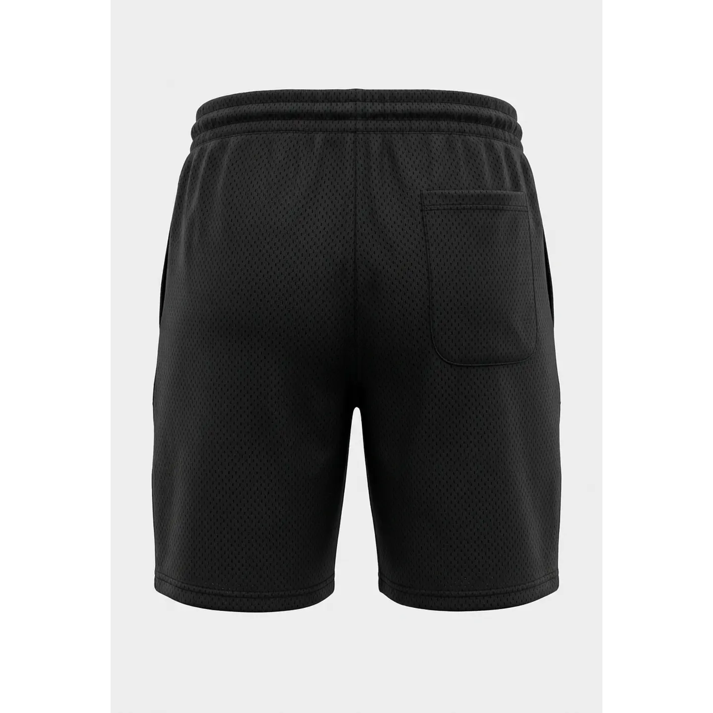 Bermuda Active Malla Hombre Negro 2