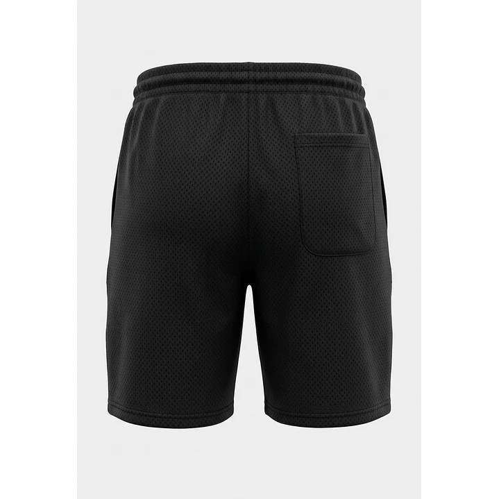 Bermuda Active Malla Hombre Negro 2