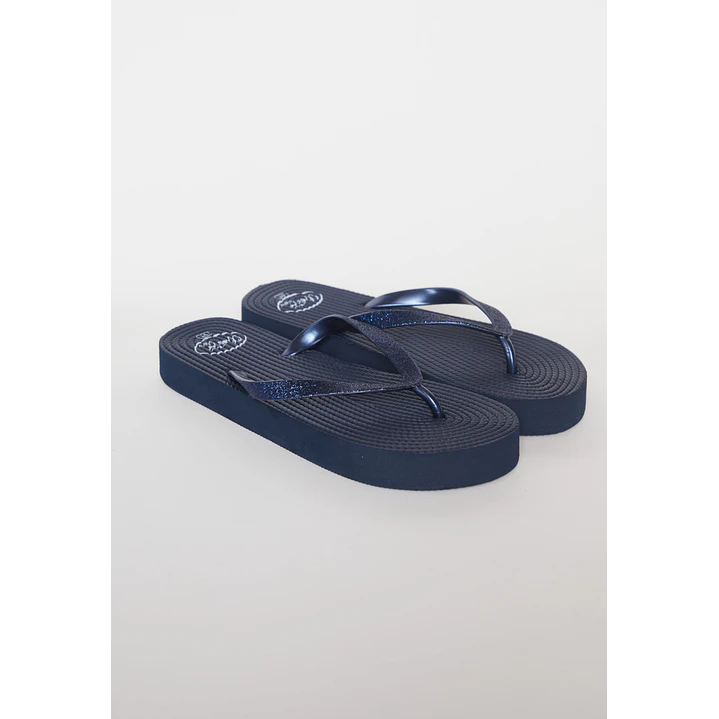 Hawaiana Glitter Mujer Azul 1