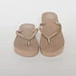 Hawaiana Glitter Mujer Beige - Miniatura 2