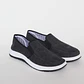 Zapatilla Lona Hombre Negro - Miniatura 1