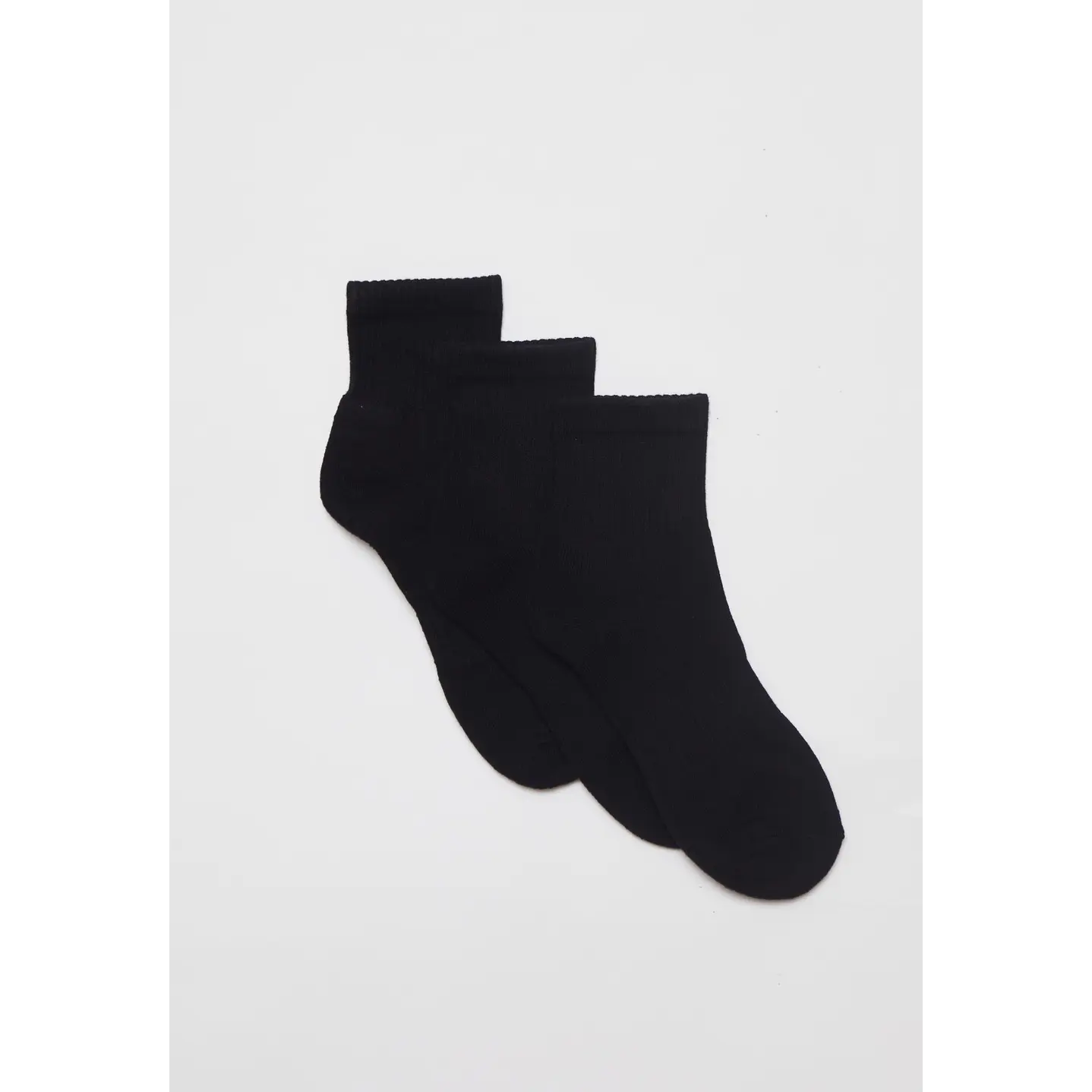 Calcetín Sport Tripack Hombre Negro 1