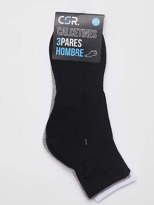 Calcetín Sport Tripack Hombre 