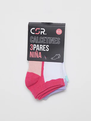 Calcetín Sport Tripack Niña