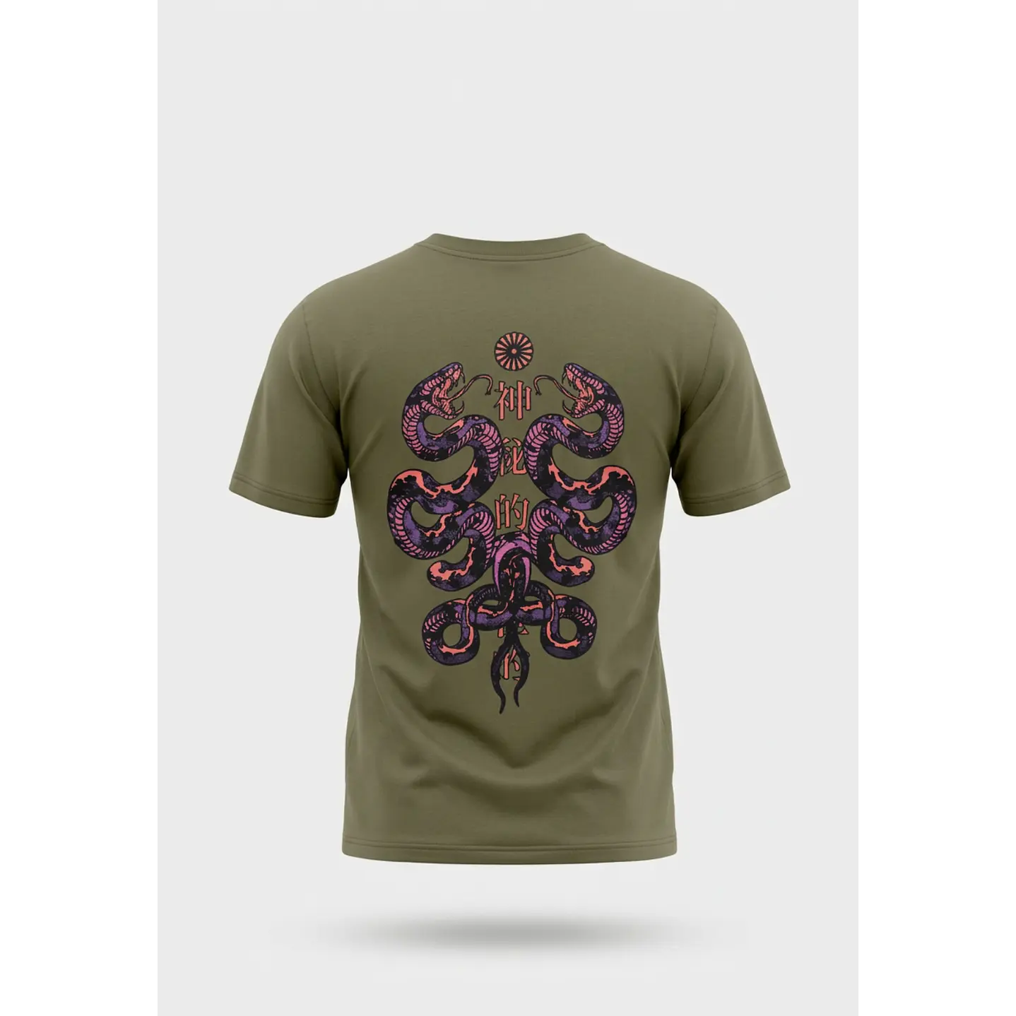Polera Dragons Relaxed Hombre Verde 1