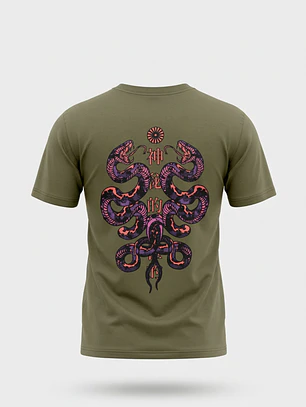 Polera Dragons Relaxed Hombre Verde