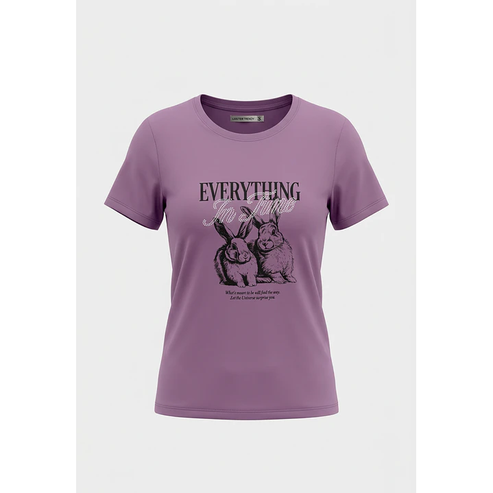Polera Everything Mujer Morado 1