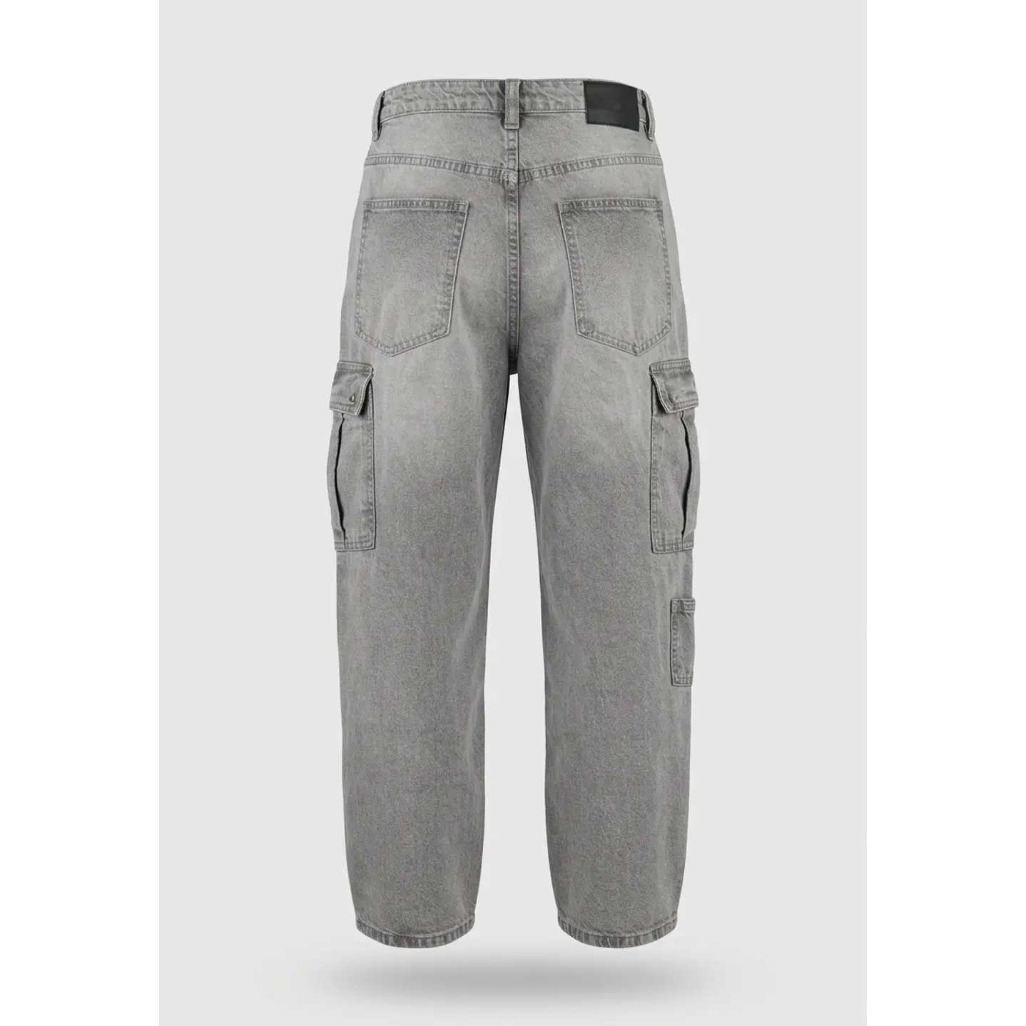 Jeans Cargo Loose Fit Lolo Gris 2