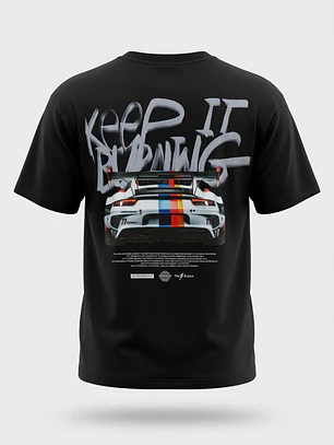 Polera Racing Lolo Negro