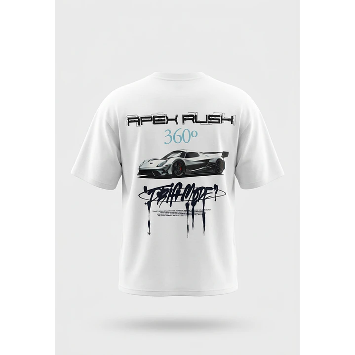Polera Racing Lolo Blanco 1