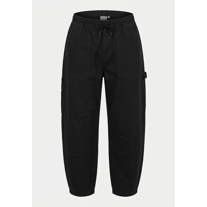 Jeans Elasticado Ballon Lolo Negro 1