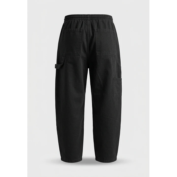 Jeans Elasticado Ballon Lolo Negro 2