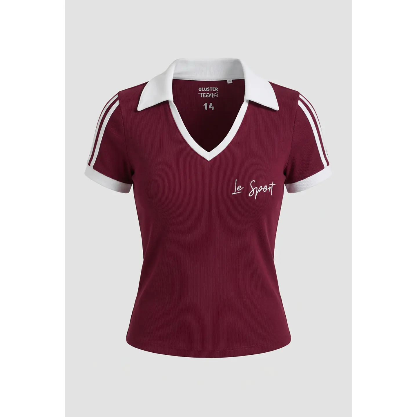Polera Le Sport Lola Burdeo 1