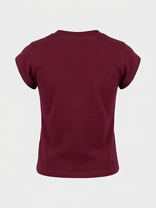 Polera Heart Lola Burdeo