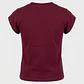 Polera Heart Lola Burdeo - Miniatura 2