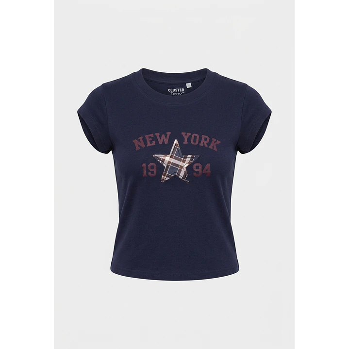 Polera New York  Lola Azul 1