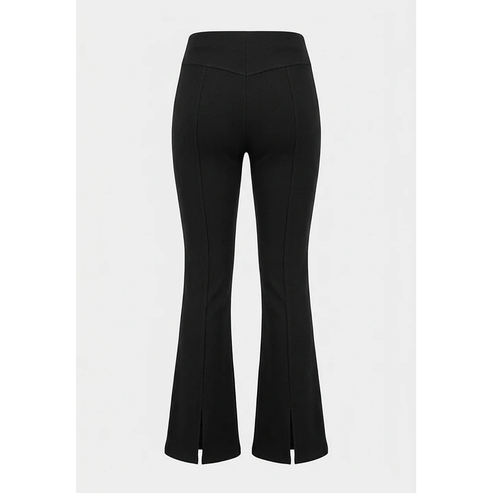 Calza Tiro Alto Flare Lola Negro 2