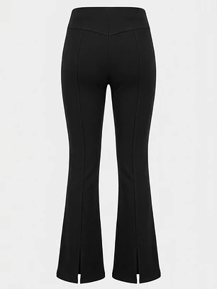Calza Tiro Alto Flare Lola Negro