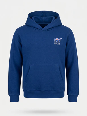 Polerón Varsity Niño Azul