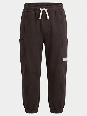 Buzo Cargo Loose Fit Niño Café