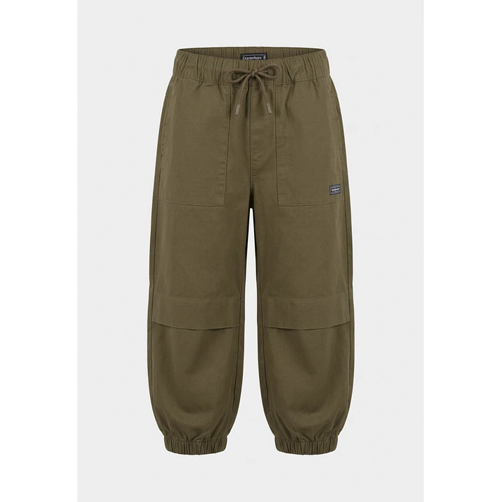 Pantalón Loose Fit Niño Verde 1