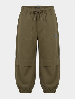 Pantalón Loose Fit Niño Verde