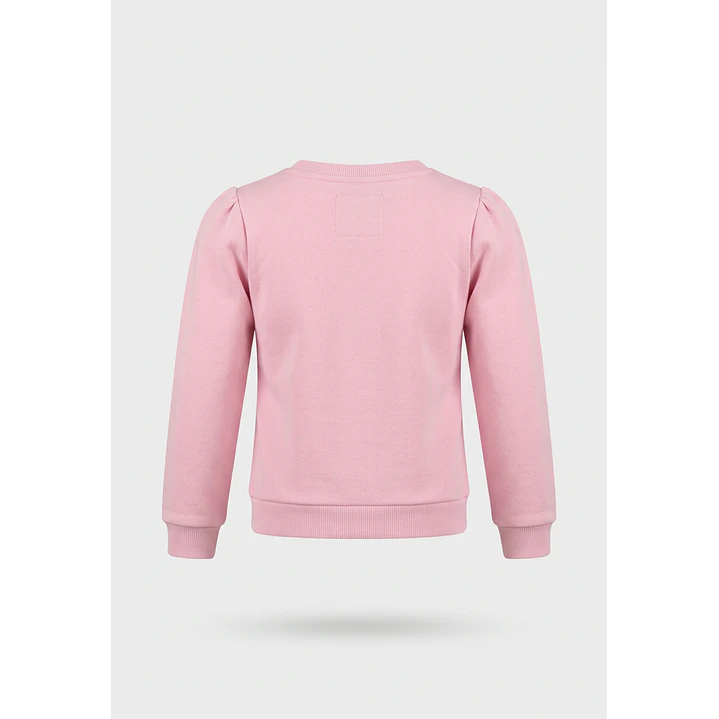 Polerón Brillos Niña Rosado 2