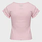 Polera Coquette Niña Rosado - Miniatura 2