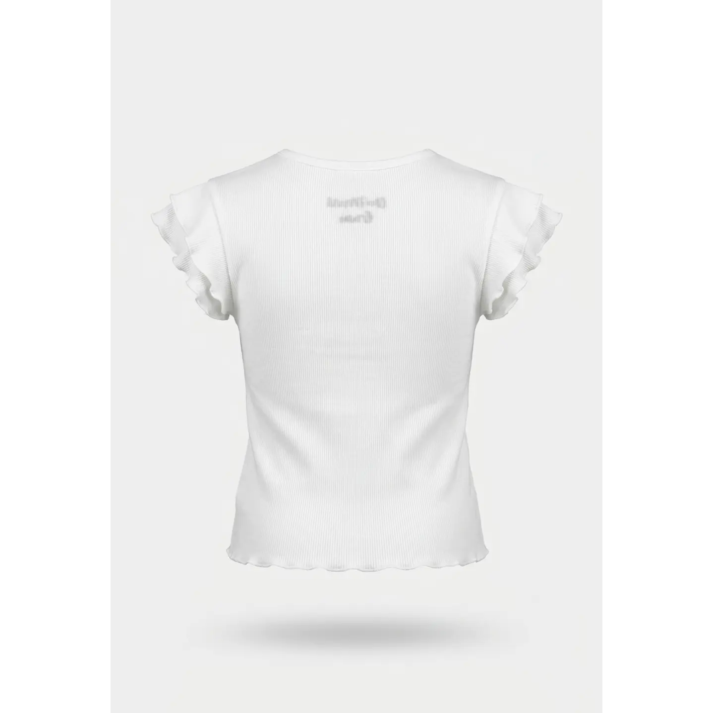 Polera Coquette Niña Crudo 2