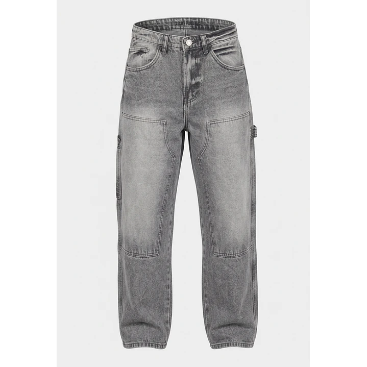 Jeans Carpintero Baggy Lolo Gris 1