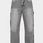 Jeans Carpintero Baggy Lolo Gris - Miniatura 1