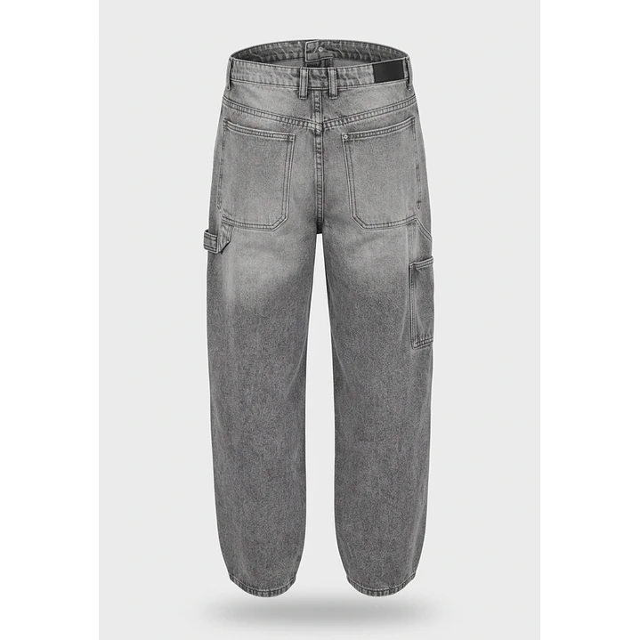 Jeans Carpintero Baggy Lolo Gris 2