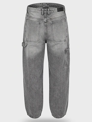 Jeans Carpintero Baggy Lolo Gris