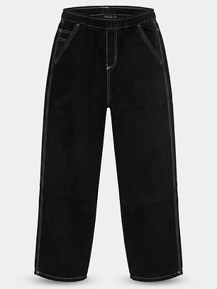 Jeans Elasticado Extra Baggy Lolo Negro