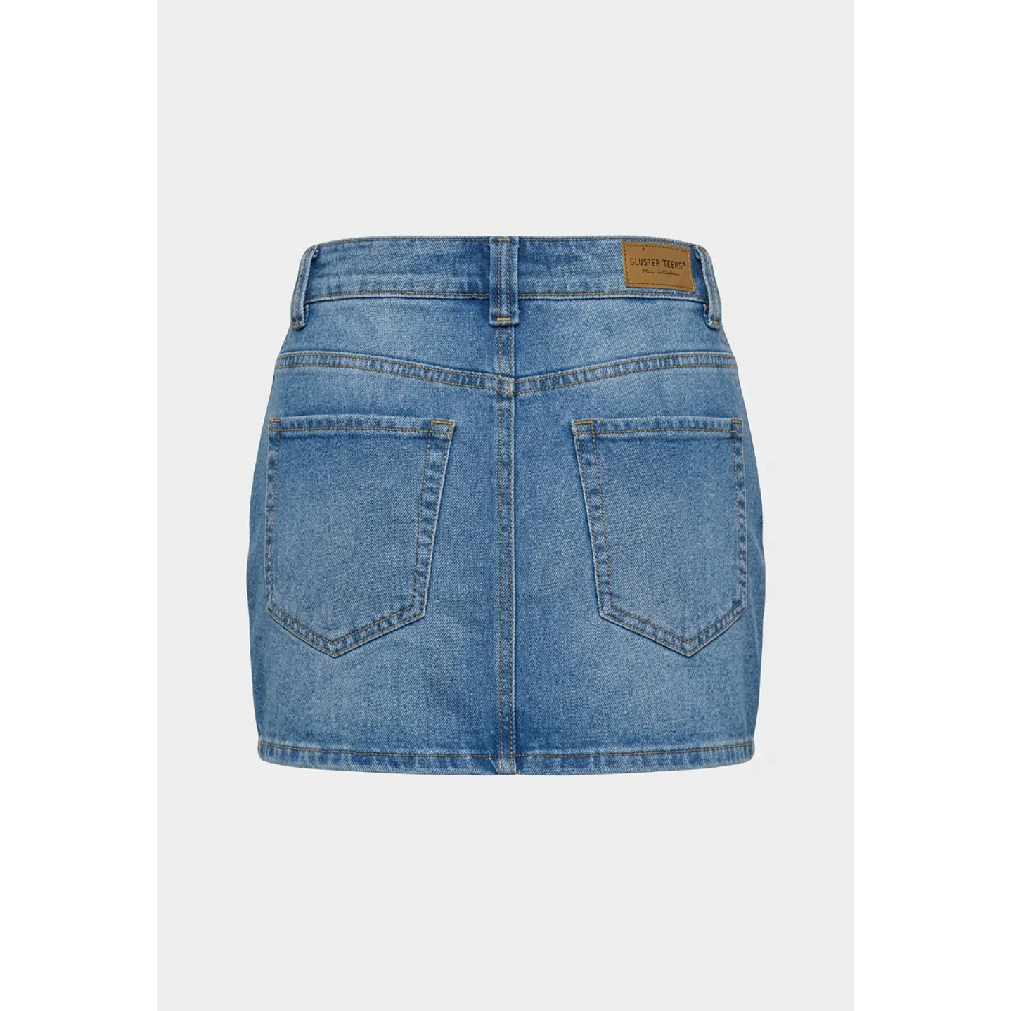 Falda Denim Short Lola Azul 2