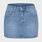 Falda Denim Short Lola Azul - Miniatura 1