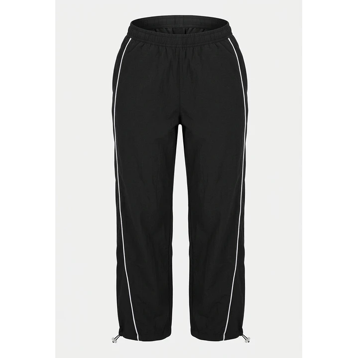Pantalón Contraste Relaxed Lola Negro 1