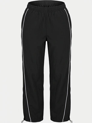 Pantalón Contraste Relaxed Lola Negro