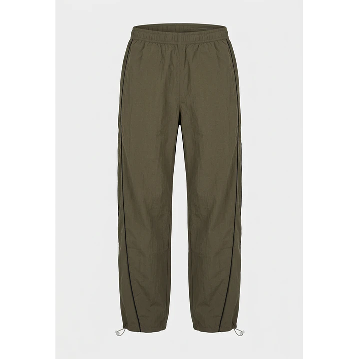 Pantalón Contraste Relaxed Lola Verde 1