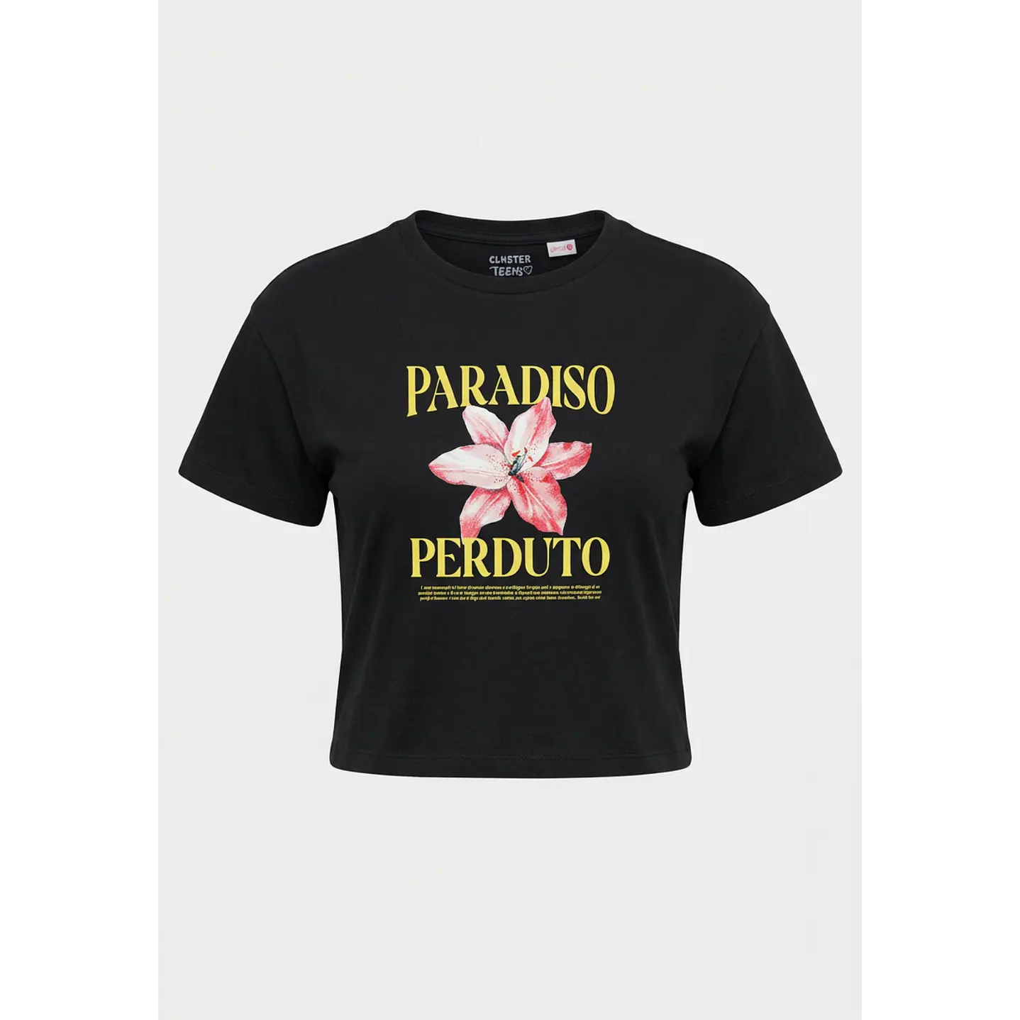 Polera Flor Lola Negro 1