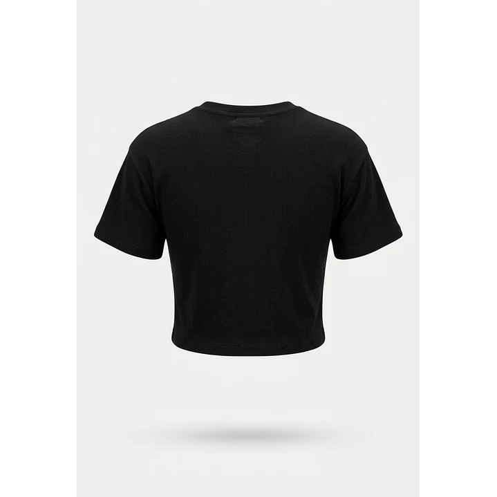 Polera Flor Lola Negro 2
