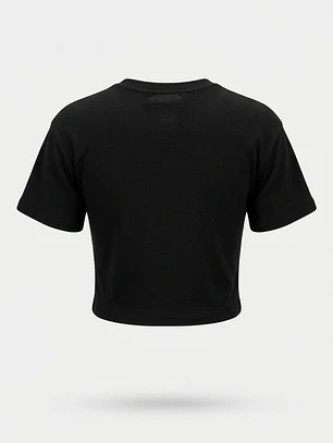 Polera Flor Lola Negro