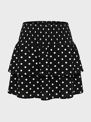 Falda Vuelos Lola Negro