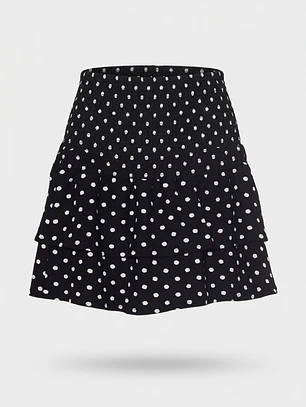 Falda Vuelos Lola Negro