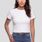 Polera Básica Mujer Blanco - Miniatura 1